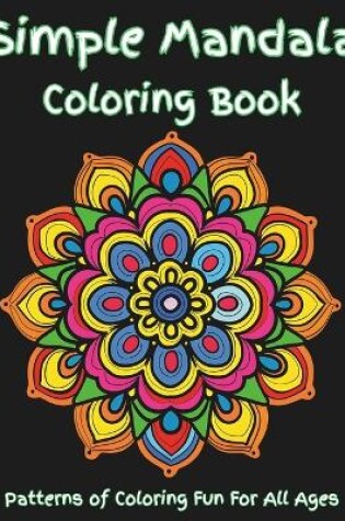 Cover of Simple Mandala Coloring Book