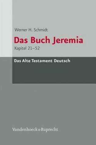 Cover of Das Buch Jeremia, Das: Kapitel 21-52