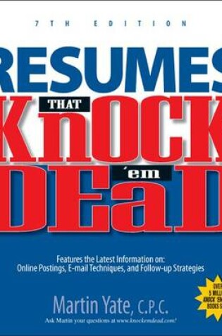 Cover of Resumes That Knock 'Em Dead