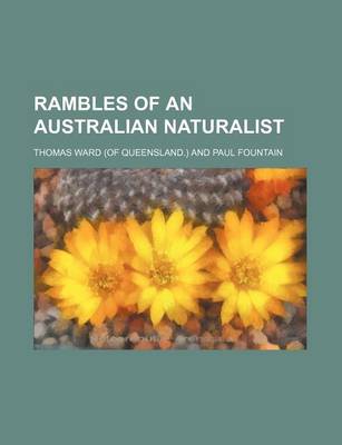 Book cover for Rambles of an Australian Naturalist