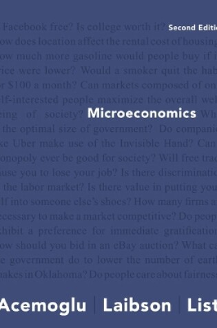 Cover of Microeconomics