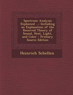 Book cover for Spectrum Analysis Explained ...