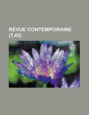 Book cover for Revue Contemporaine (T.45)