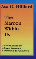 Book cover for The Maroon Within Us