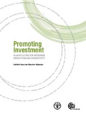 Book cover for Promoting Investment in Agriculture for Increased Production and Productivity