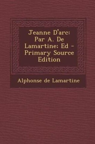 Cover of Jeanne D'Arc