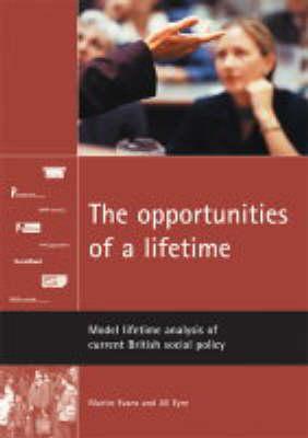 Book cover for The opportunities of a lifetime