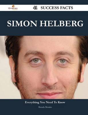 Book cover for Simon Helberg 41 Success Facts - Everything You Need to Know about Simon Helberg