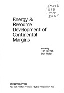 Book cover for Energy and Resource Development of Continental Margins