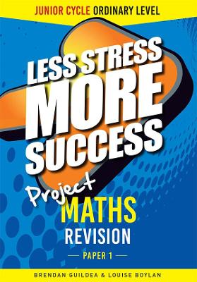 Book cover for Project MATHS Revision Junior Cert Ordinary Level Paper 1