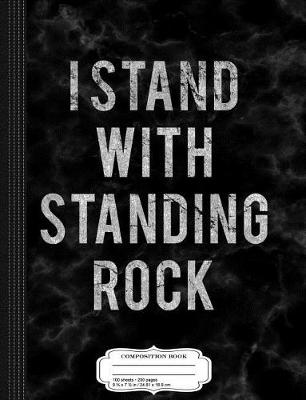 Book cover for Vintage I Stand with Standing Rock Composition Notebook