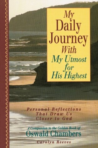 Cover of My Daily Journal with My Utmost for His Highest