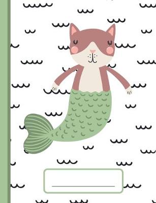 Book cover for Kitty Mermaid - Wide-Ruled Composition Book