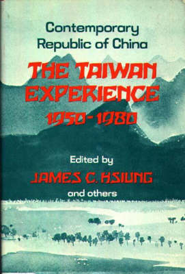 Book cover for The Taiwan Experience, 1950-1980