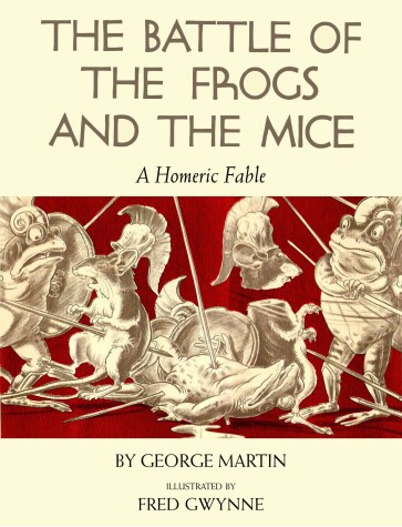 Book cover for Battle of the Frogs and the Mice