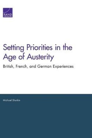 Cover of Setting Priorities in the Age of Austerity