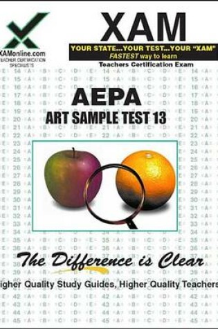 Cover of Aepa 13 Art Sample Test Teacher Certification Exam