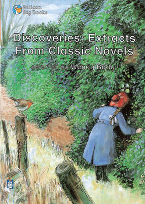 Book cover for Discoveries.. Extracts from Classic Novels Key Stage 2