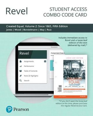 Book cover for Revel for Created Equal
