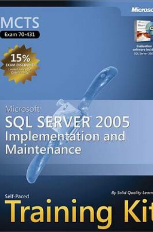 Cover of McTs Self-Paced Training Kit (Exam 70-431): Microsoft(r) SQL Server 2005 Implementation and Maintenance