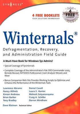 Book cover for Winternals Defragmentation