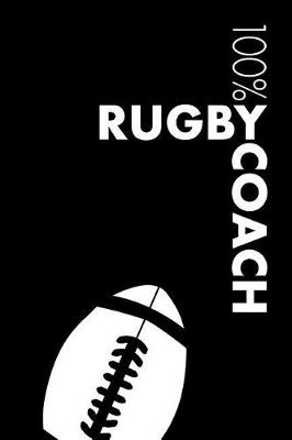 Book cover for Rugby Coach Notebook