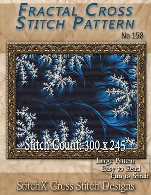 Book cover for Fractal Cross Stitch Pattern No. 158