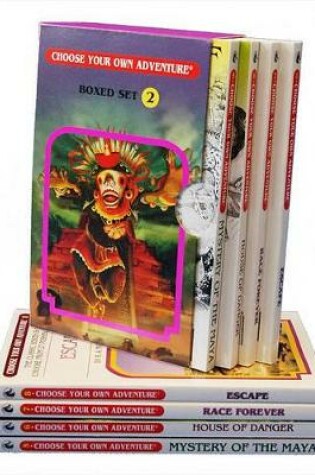 Cover of Choose Your Own Adventure 4-Book Boxed Set #2 (Mystery of the Maya, House of Danger, Race Forever, Escape)