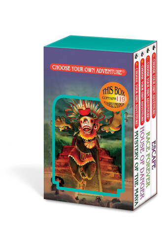 Book cover for Choose Your Own Adventure 4-Book Boxed Set #2 (Mystery of the Maya, House Of Danger, Race Forever, Escape)