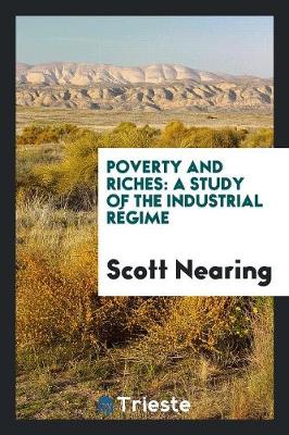 Book cover for Poverty and Richesn