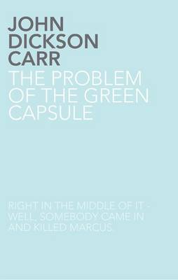 Book cover for The Problem of the Green Capsule
