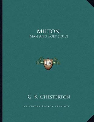 Book cover for Milton