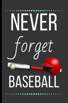 Book cover for Never Forget Baseball