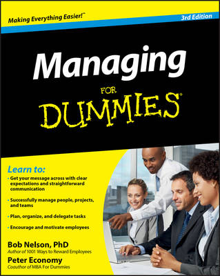 Book cover for Managing For Dummies