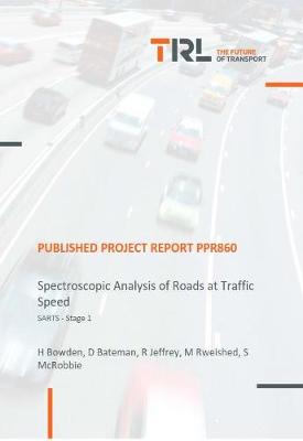 Book cover for Spectroscopic Analysis of Roads at Traffic Speed