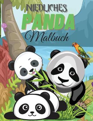 Book cover for Niedliches Panda Malbuch
