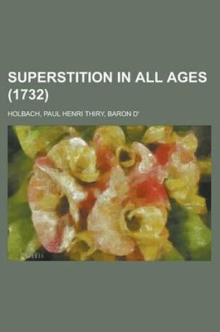 Cover of Superstition in All Ages (1732)