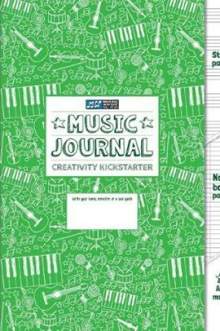 Cover of Music Journal and Creativity Kickstarter (Green)