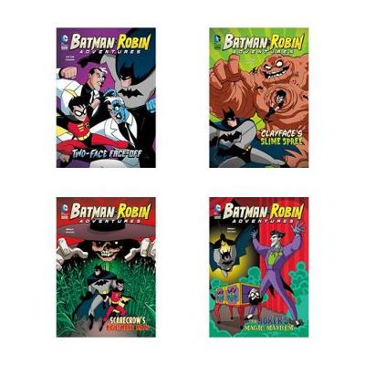 Book cover for Batman & Robin Adventures