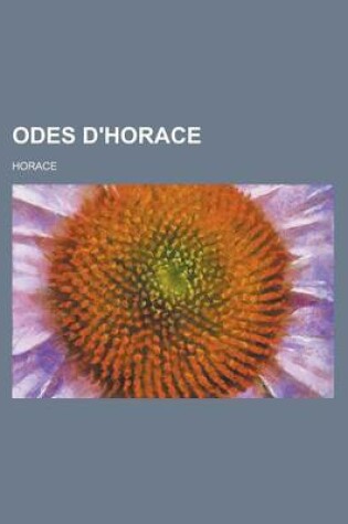 Cover of Odes D'Horace