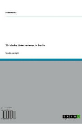 Cover of Turkische Unternehmer in Berlin