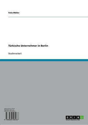 Book cover for Turkische Unternehmer in Berlin