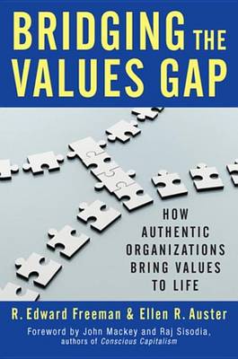 Book cover for Bridging the Values Gap