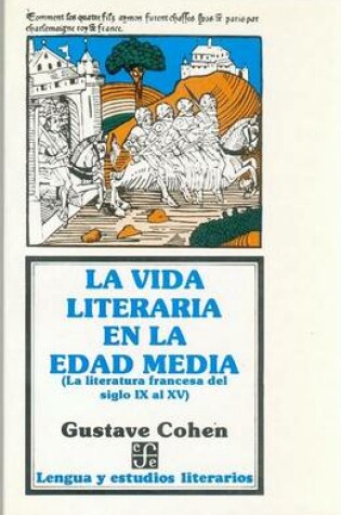 Cover of La Vida Literaria En La Edad Media