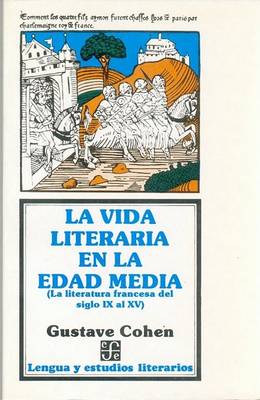 Book cover for La Vida Literaria En La Edad Media