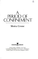 Book cover for A Period of Confinement