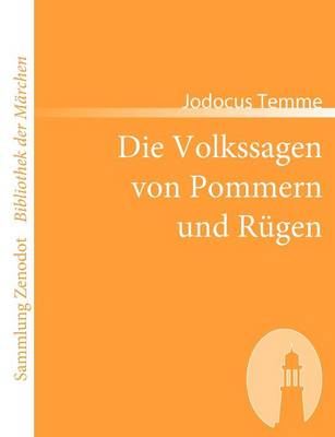 Book cover for Die Volkssagen von Pommern und Rügen