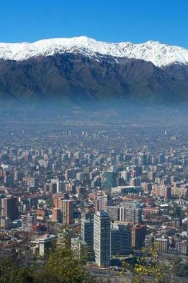 Book cover for Santiago Chile Skyline Journal