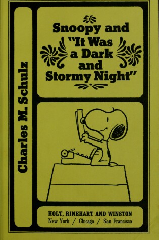 Cover of Snoopy and "It Was a Dark and Stormy Night"