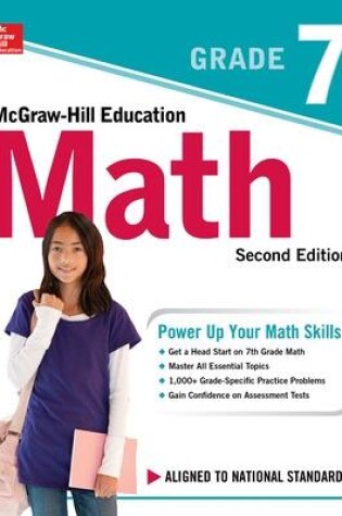 Cover of McGraw-Hill Education Math Grade 7, Second Edition